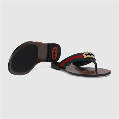 gucci thong sandals replica|gucci unisex sandals.